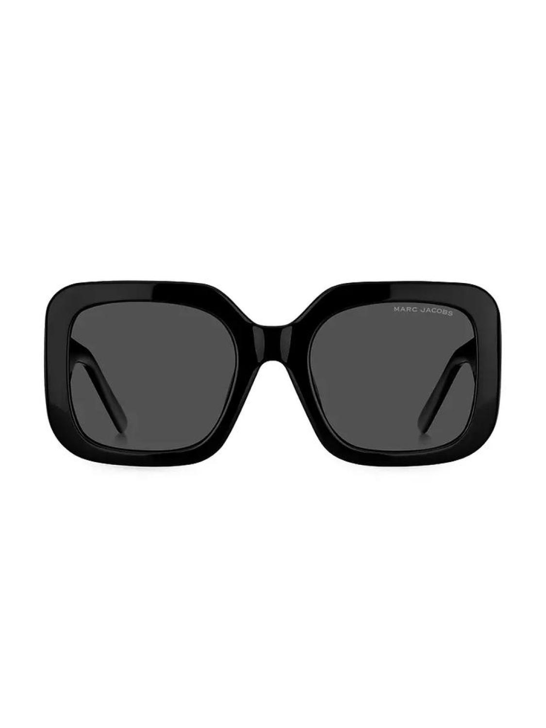 53MM Square Colorblocked Sunglasses