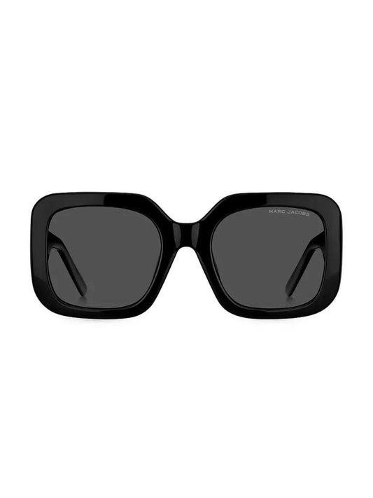 53MM Square Colorblocked Sunglasses