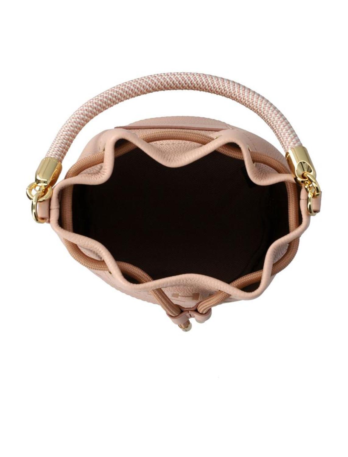 Marc Jacobs Logo Embossed Bucket Bag