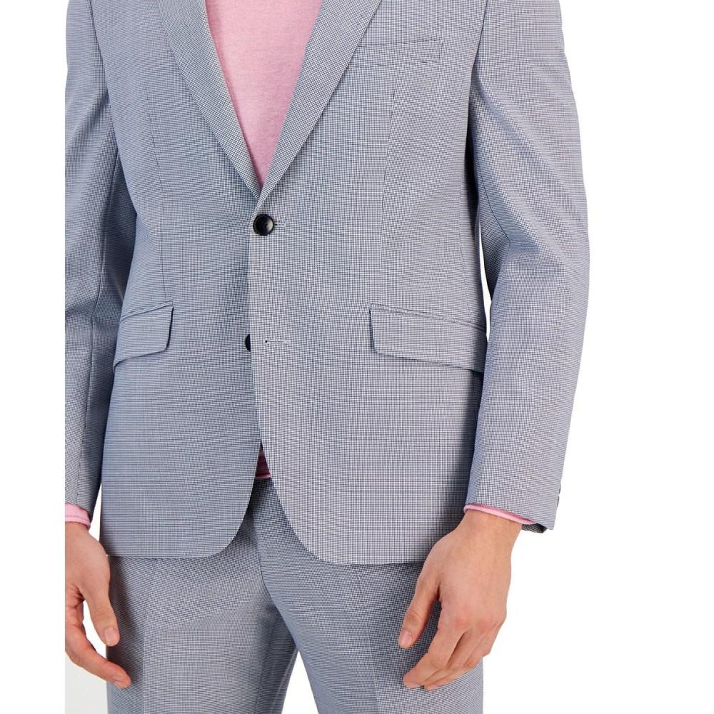Men's Modern-Fit Houndstooth Suit Jacket