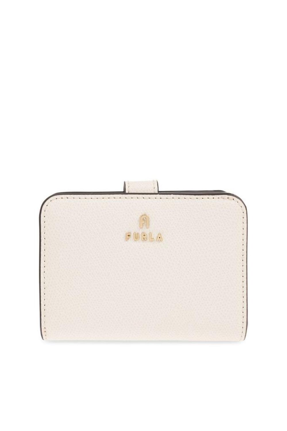 Furla Logo Lettering Compact Wallet