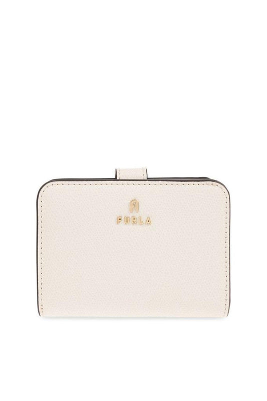 Furla Logo Lettering Compact Wallet
