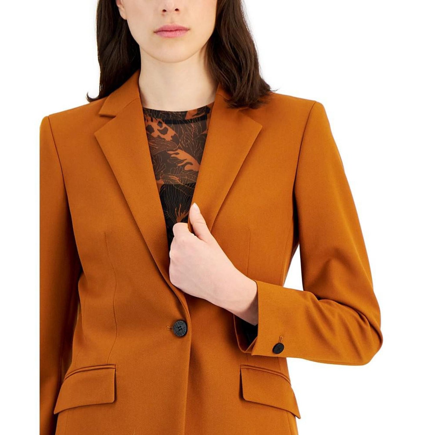 Women's Single-Breasted Blazer