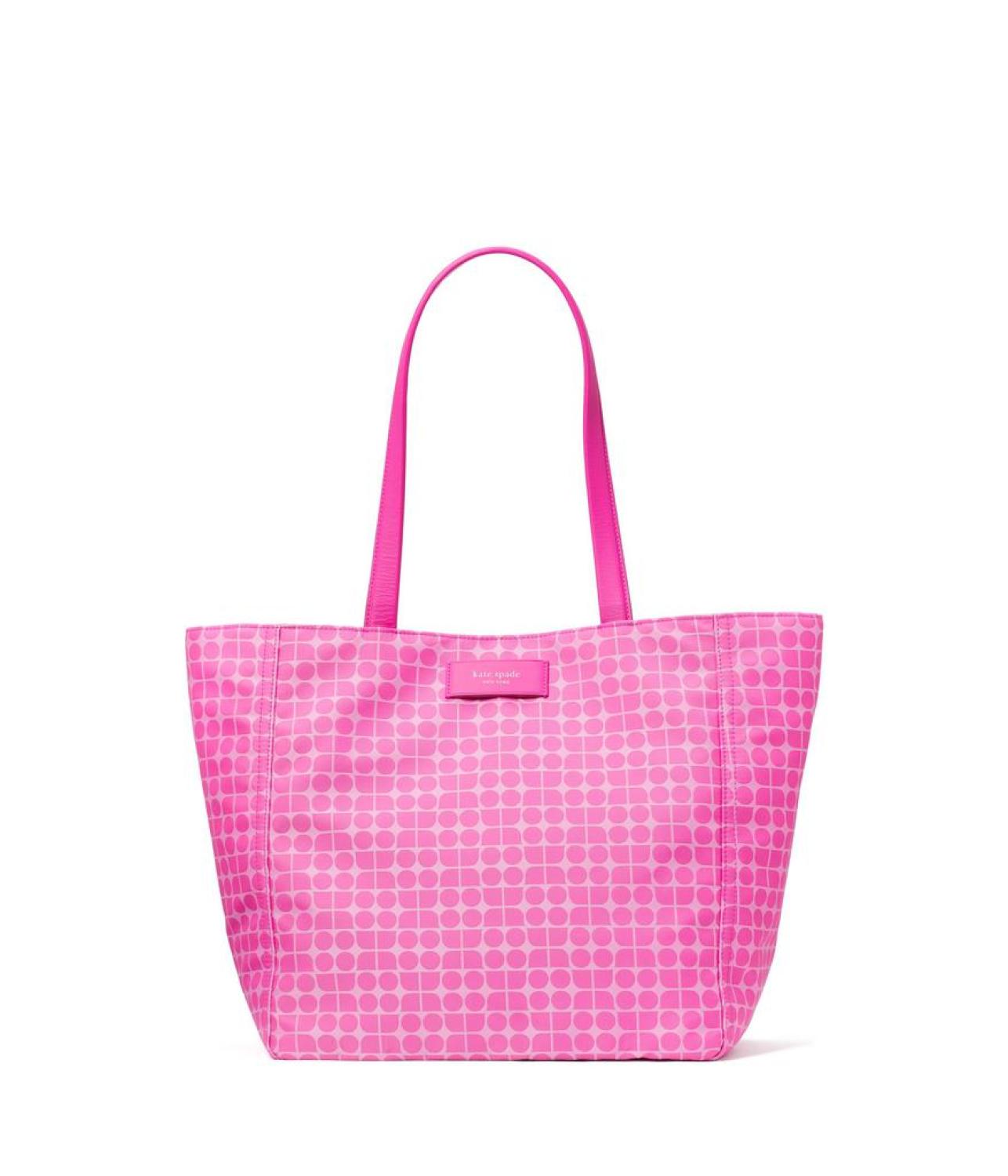 Noel Printed Fabric Large Tote