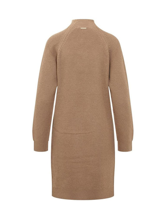 Michael Michael Kors Zip Detailed Long-Sleeved Dress