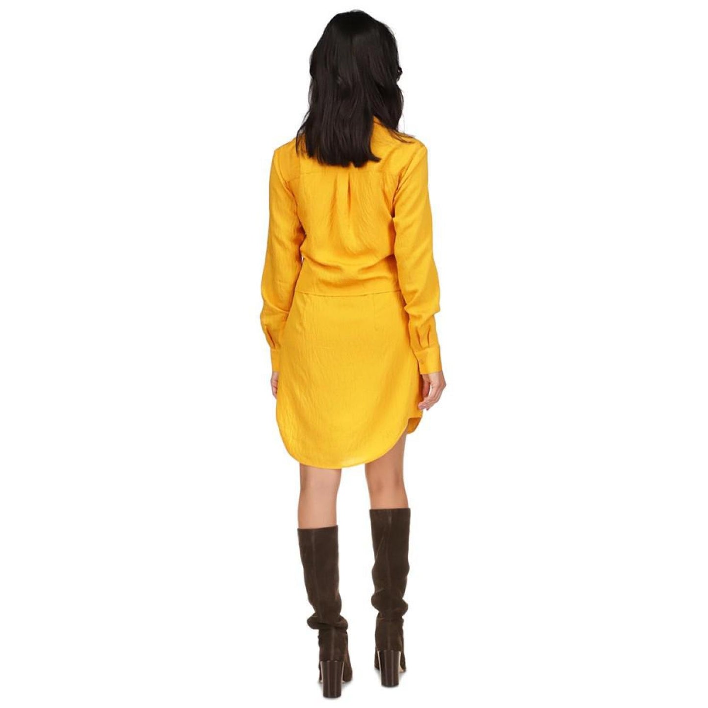 Petite Tie-Front Shirtdress