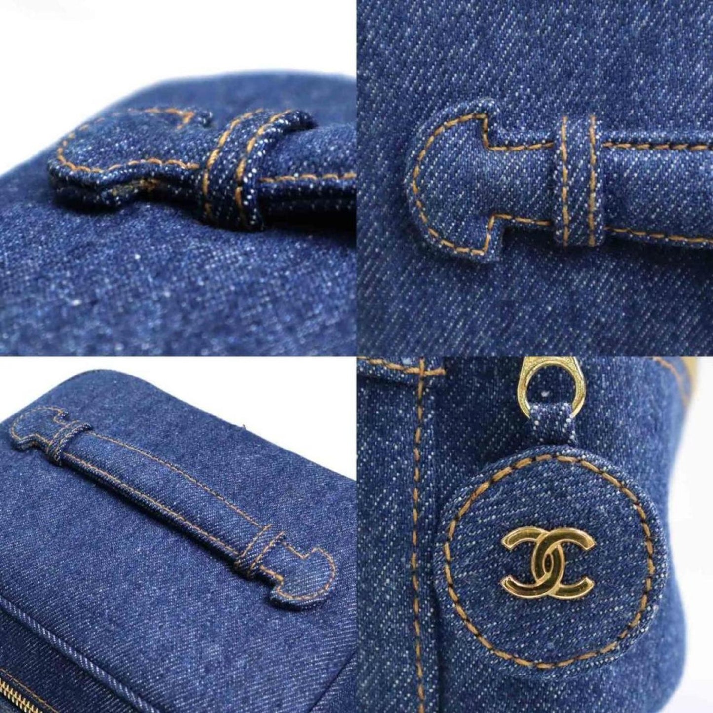 Chanel Vanity - Jeans Clutch Bag (Pre-Owned)