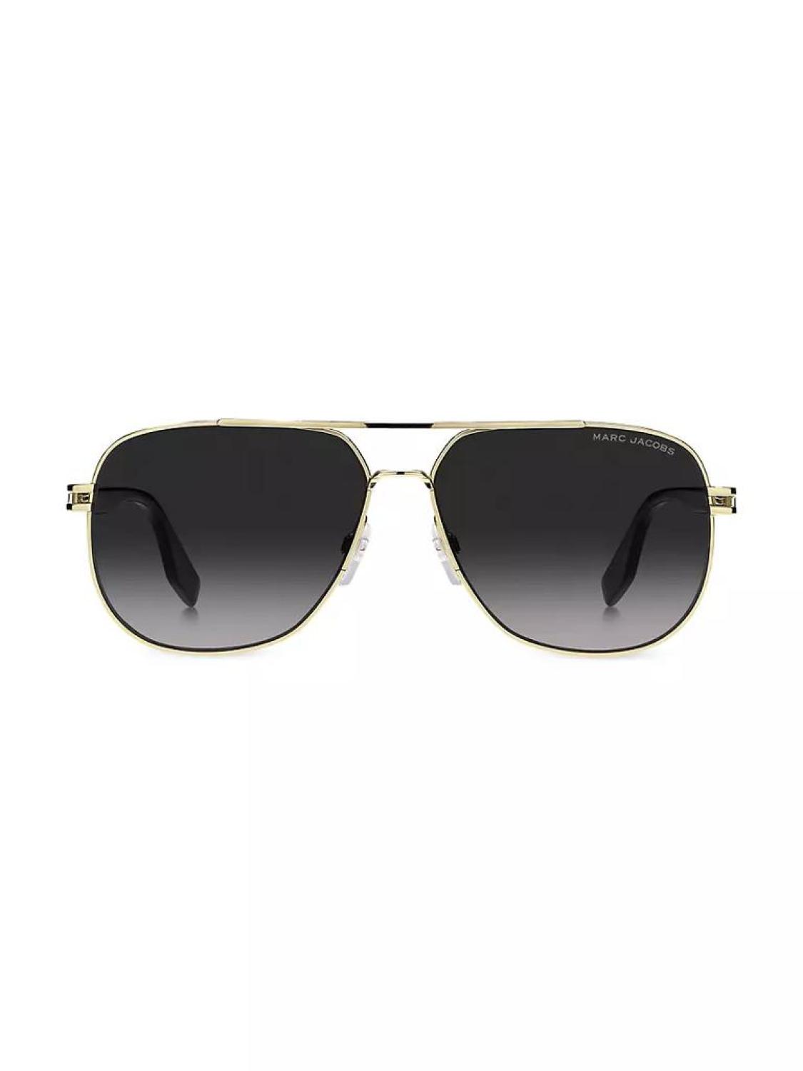 60MM Gradient Aviator Sunglasses