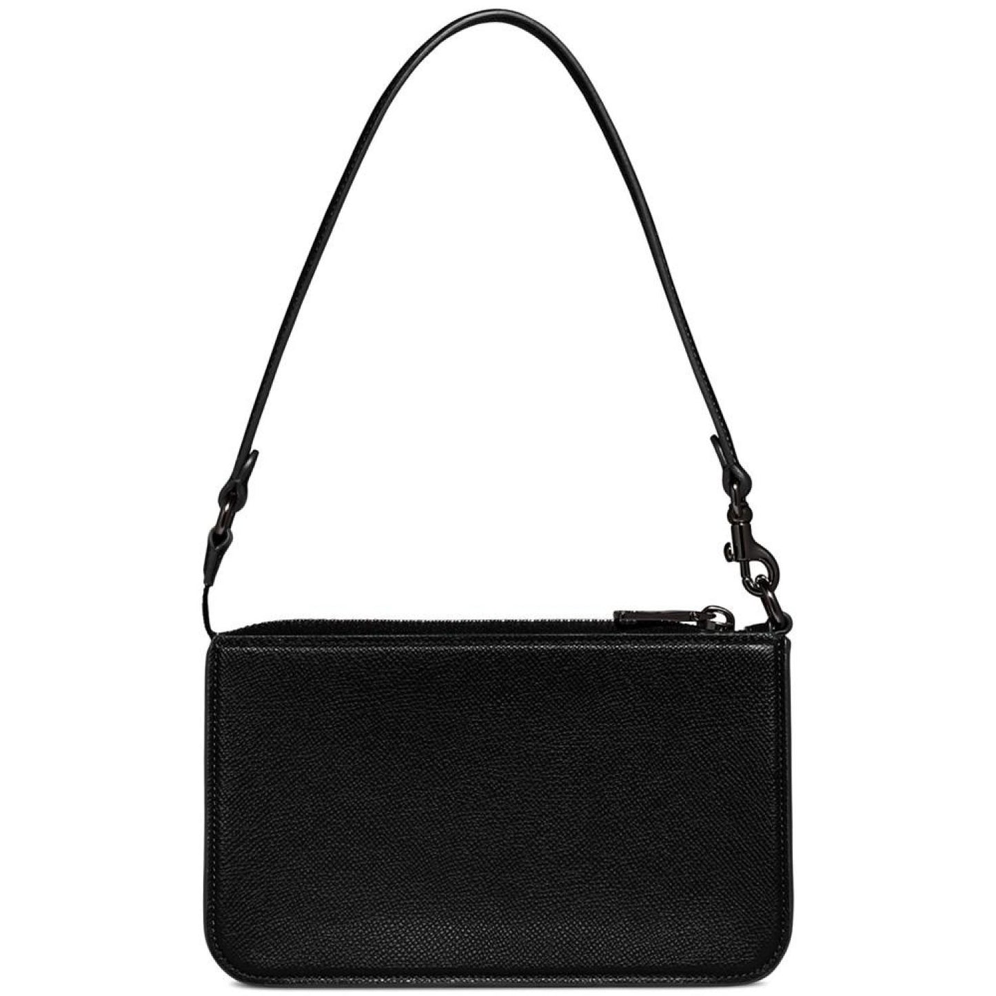 Small Pouch Crossgrain Leather Shoulder Bag