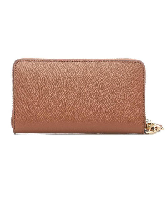 Michael Michael Kors Logo Plaque Zipped Large Smartphone Wallet