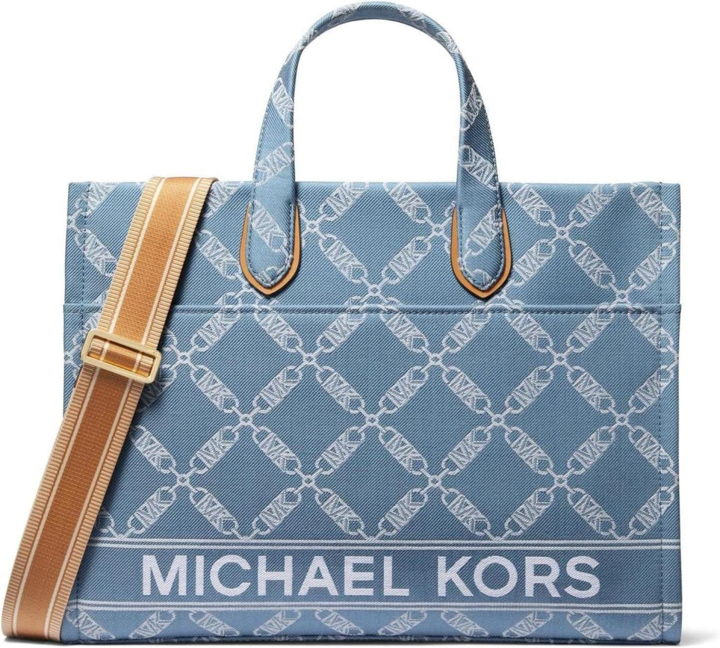 Michael Kors Gigi Large Grab Tote, Denim Multi