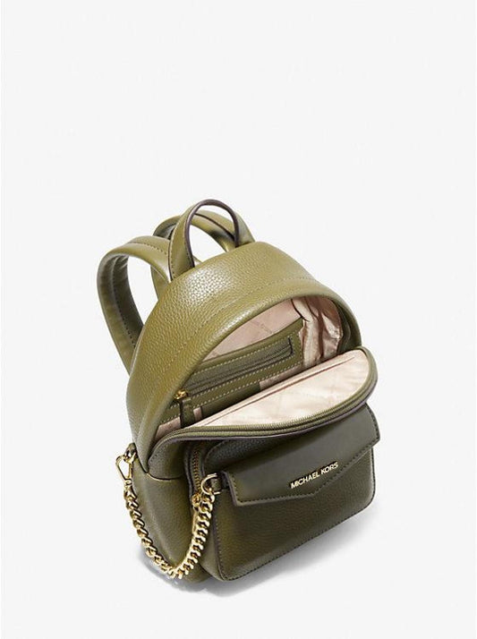Maisie Extra-Small Pebbled Leather 2-in-1 Backpack