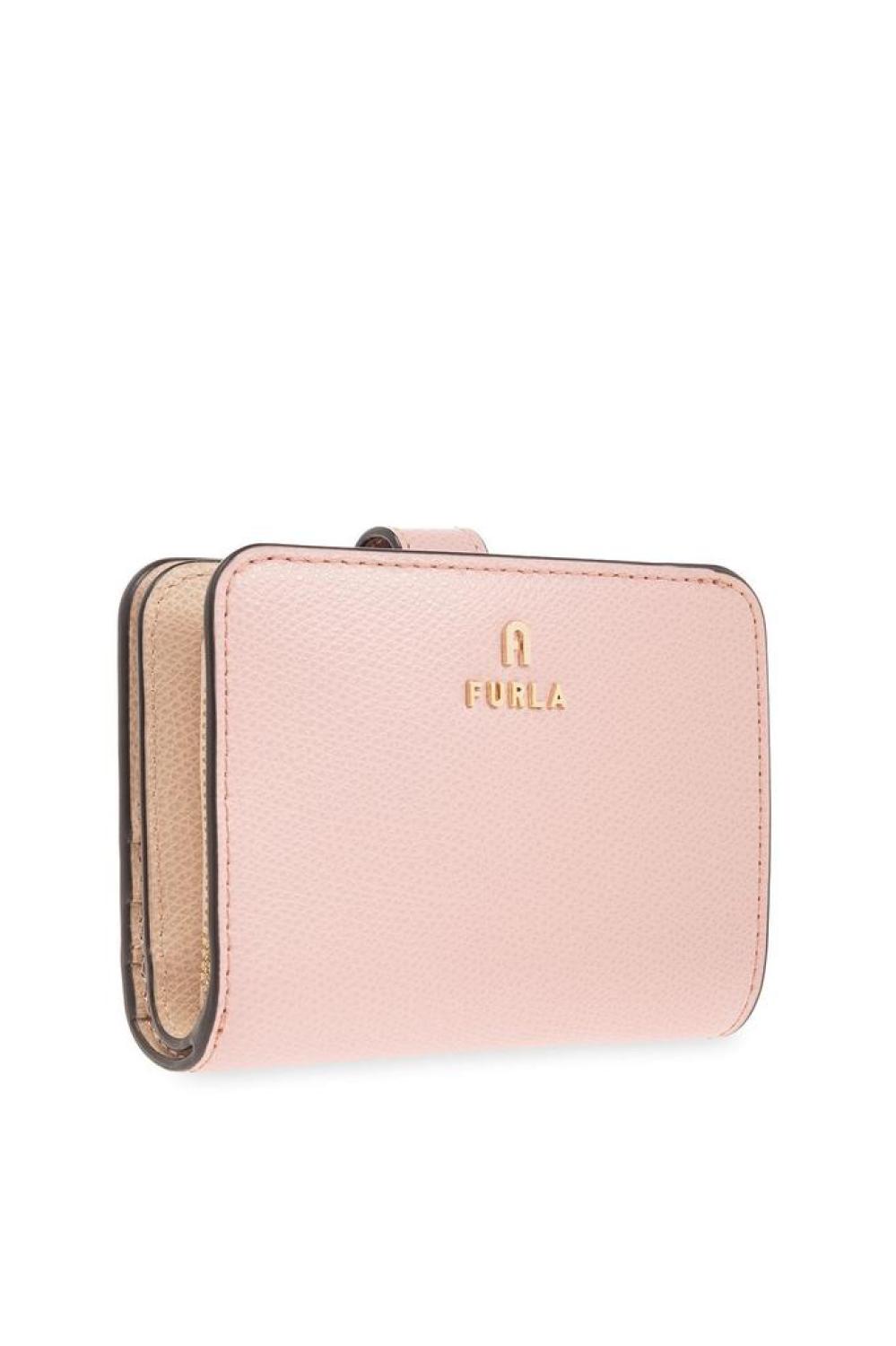 Furla Logo Lettering Compact Wallet