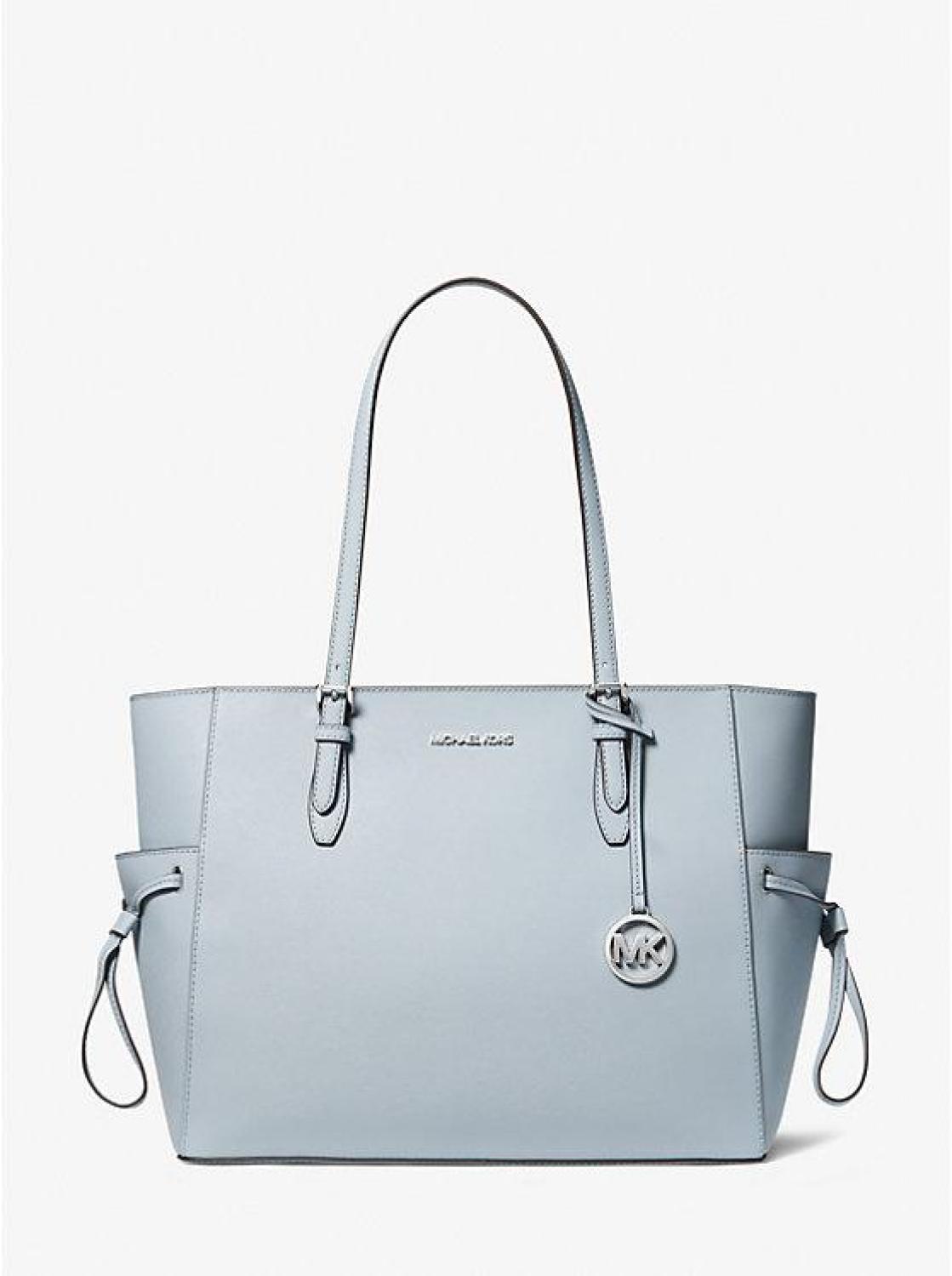Gilly Large Saffiano Leather Tote Bag