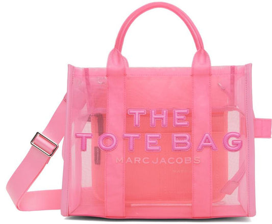 Pink 'The Mesh Medium' Tote