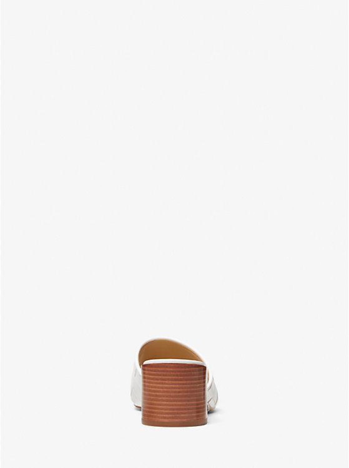 Ingrid Woven Leather Mule