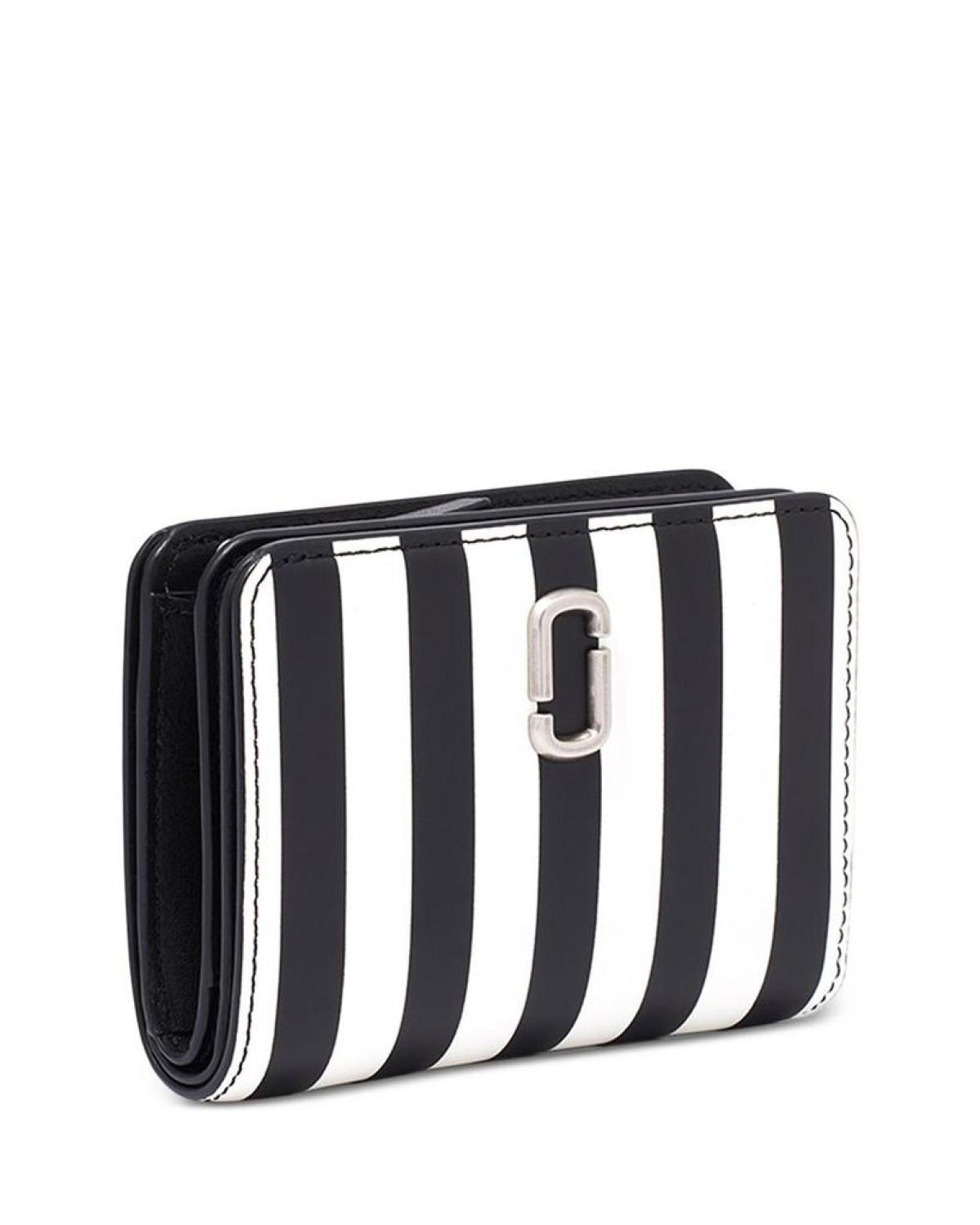 The Striped J Marc Mini Compact Wallet