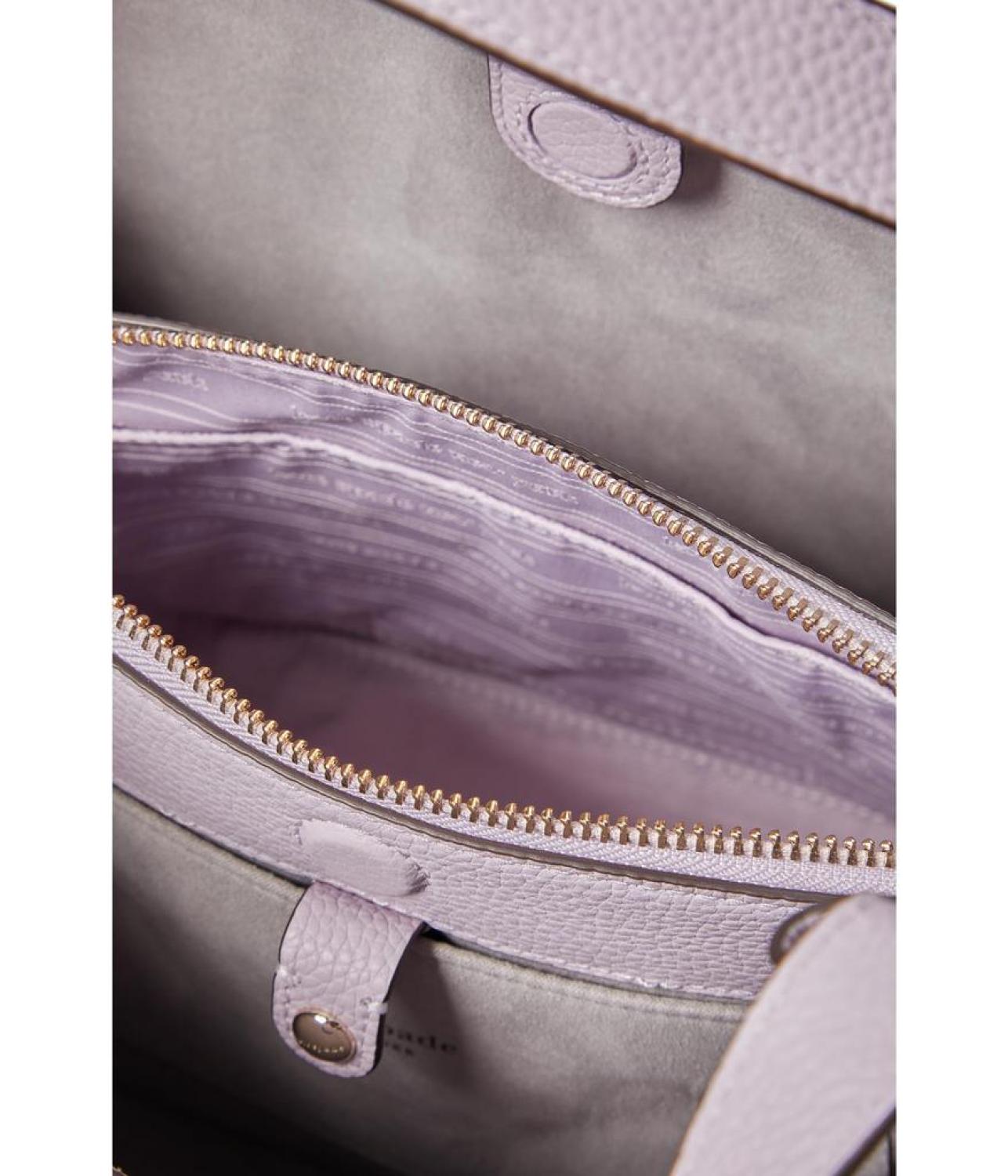 Knott Pebbled Leather Medium Crossbody Tote