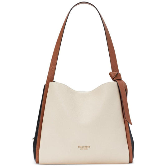 Knott Large Leather Shoulder Bag