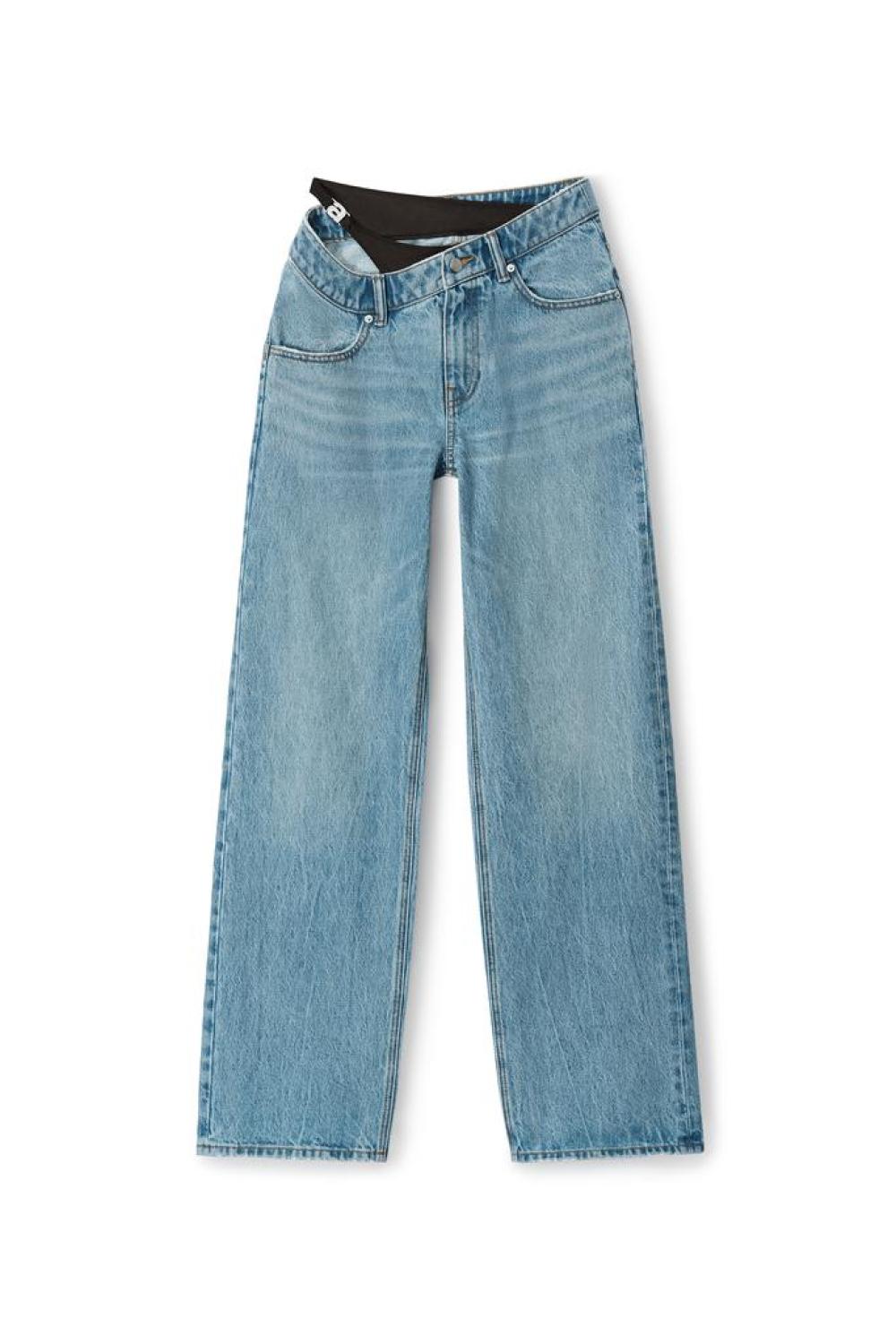 Layered Loose Jean In Denim