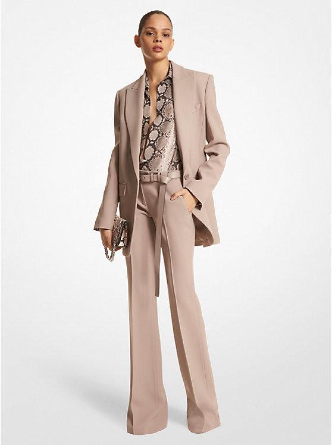 Darcy Double Crepe Sablé Blazer