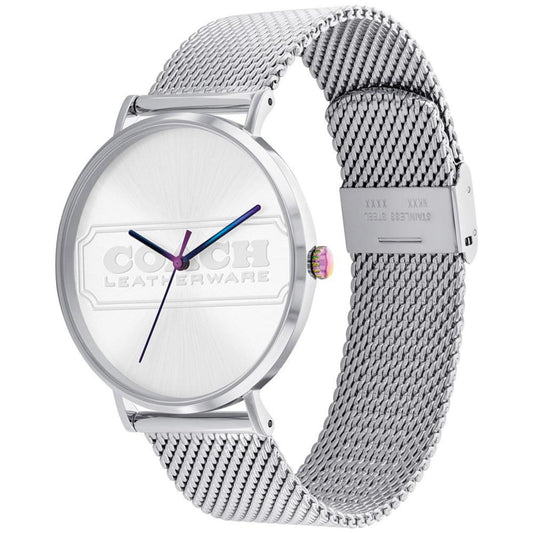 Men's Charles Stainless Steel Mesh Bracelet Watch 41mm