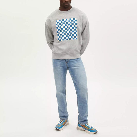 Coach Outlet Checkerboard Crewneck Sweatshirt