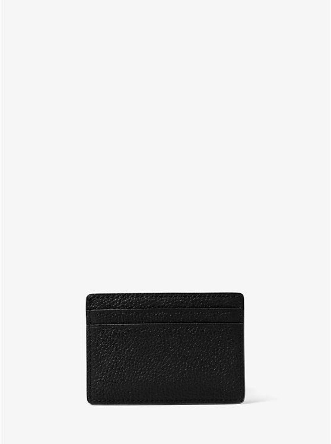 Pebbled Leather Card Case