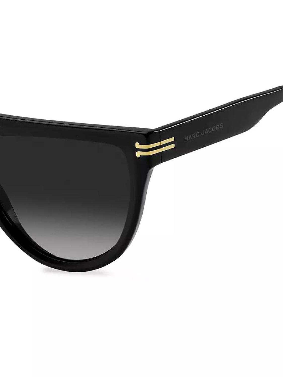 55MM Gradient Oval Sunglasses