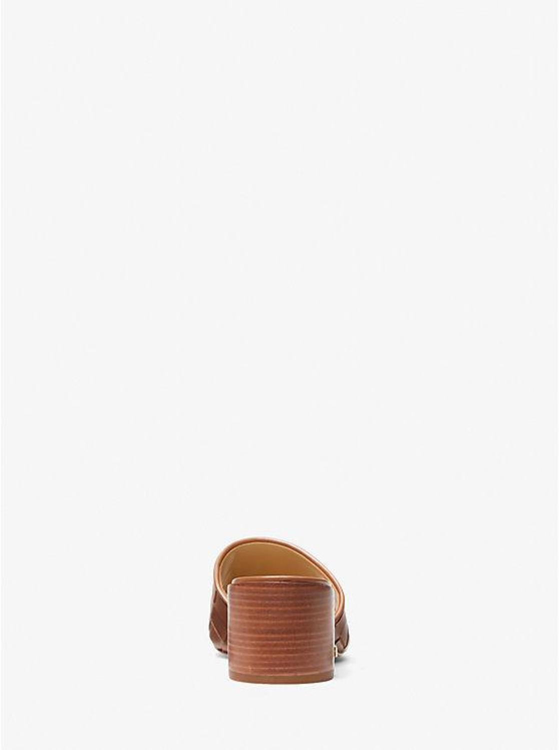Ingrid Woven Leather Mule