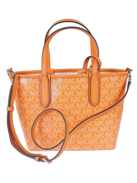 Michael Michael Kors All-Over Logo Printed Small Tote Bag