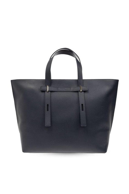 Furla Giove Logo Debossed Shopping Bag
