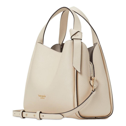 Knott Pebbled Leather Medium Crossbody Tote