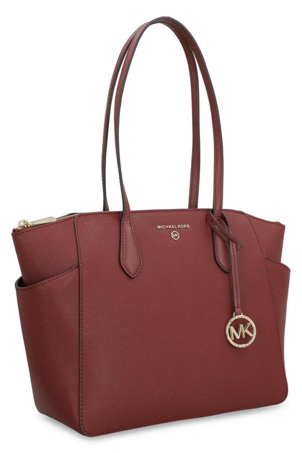 Michael Kors Collection Marilyn Logo Plaque Tote Bag