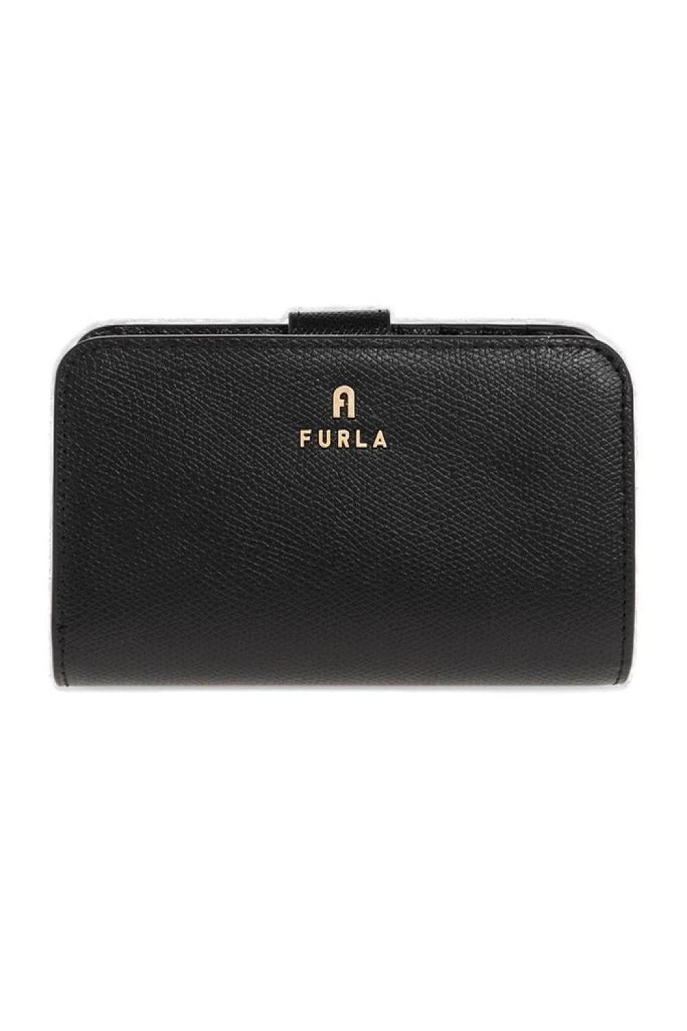 Furla Logo-Plaque Zipped Wallet
