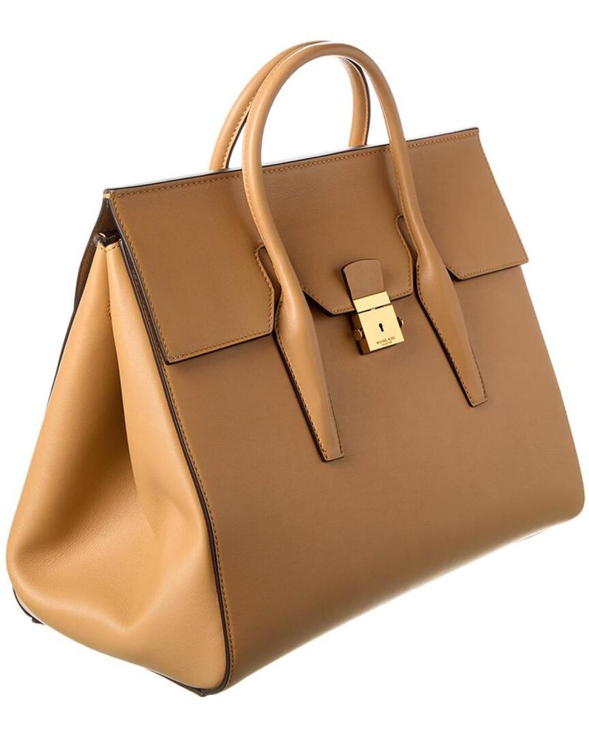 Michael Kors Collection Leather Weekender Bag