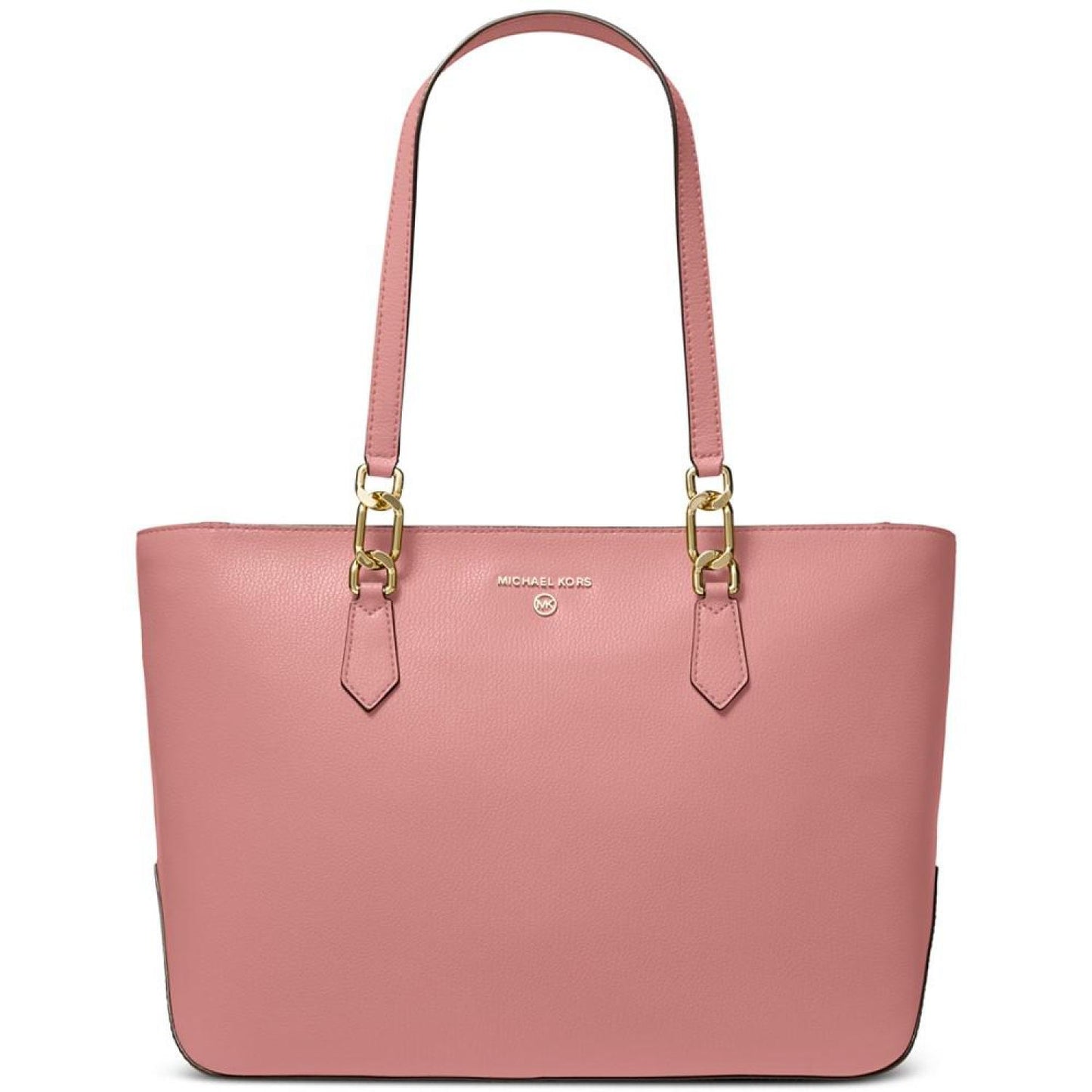 Laney Medium Leather Top Zip Tote Bag