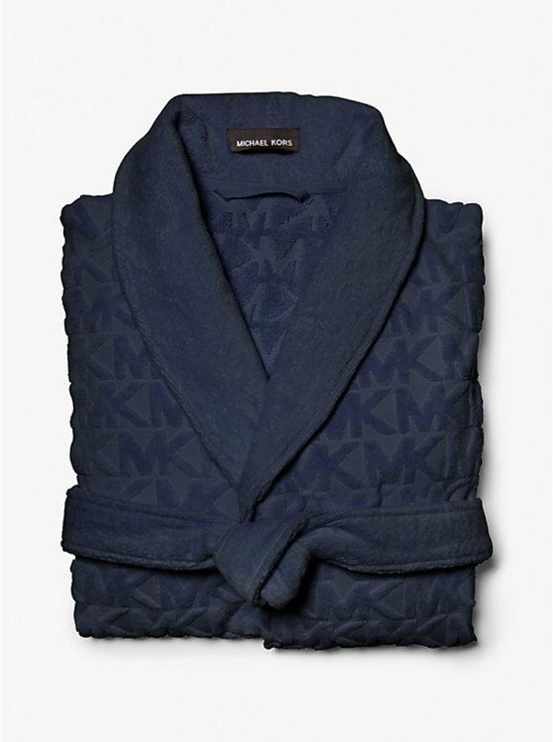 Logo Cotton Terry Robe