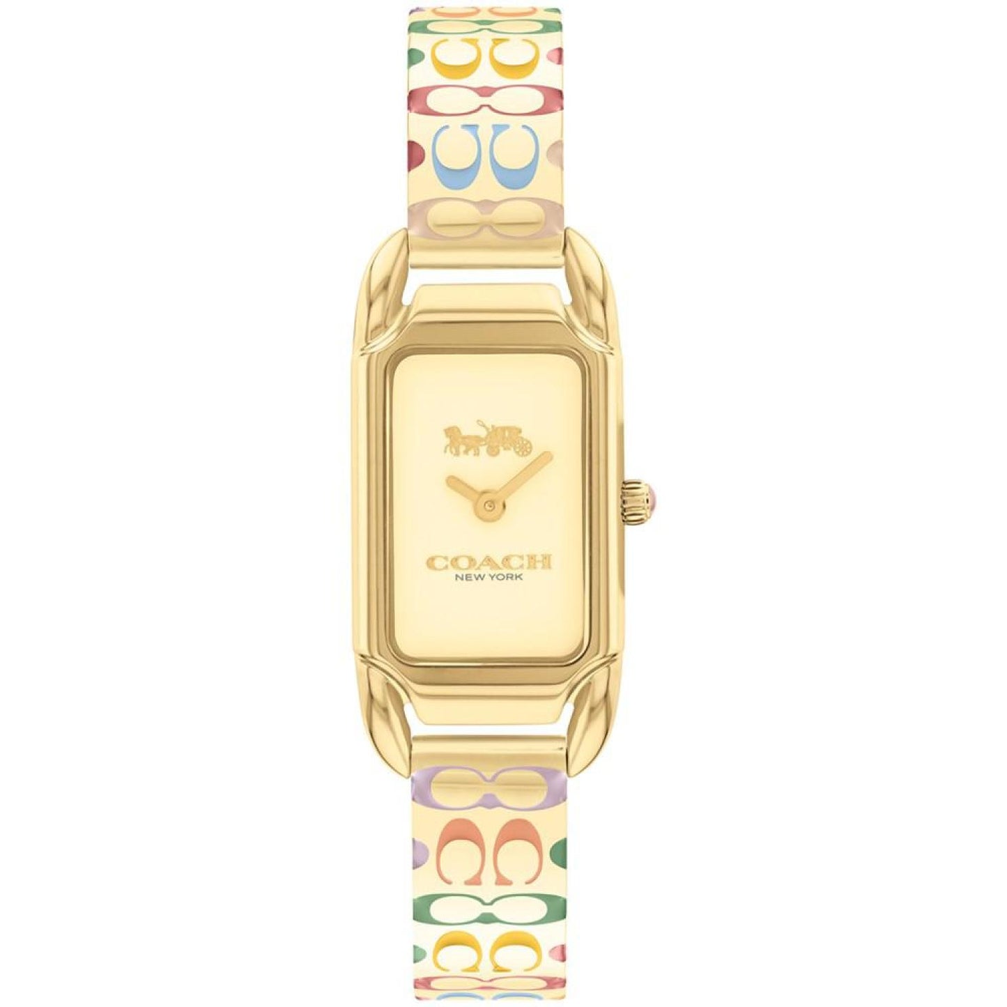 Women's Cadie Gold-Tone Stainless Steel Bangle Bracelet Watch 17.5mm x 28.5mm