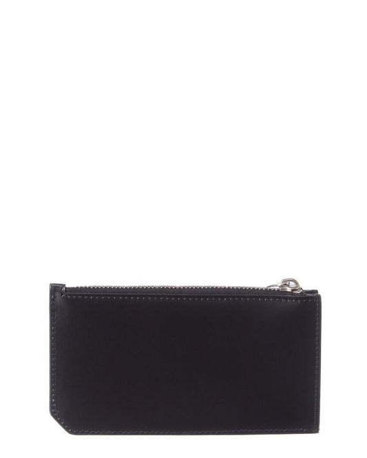 Saint Laurent Monogram Tiny Leather Card Case