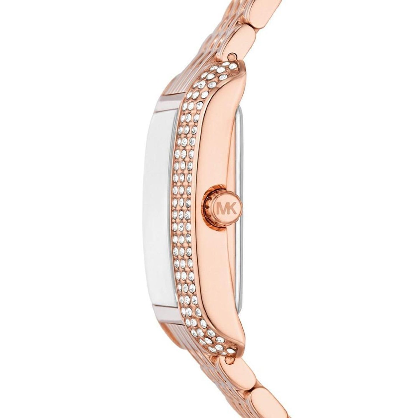 Women's Emery Three-Hand Rose Gold-Tone Stainless Steel Watch 33 x 27mm