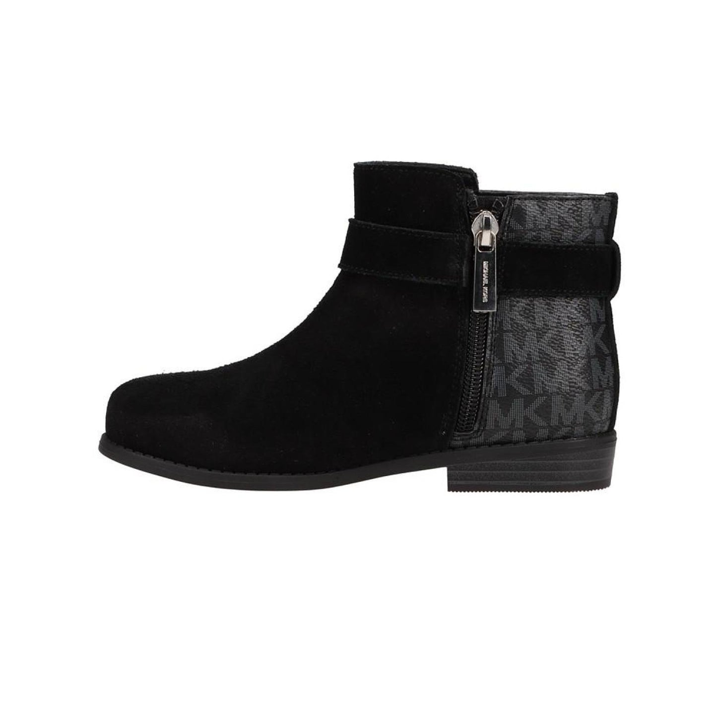 Little Girls Emma Heart Logo Print Detail Booties