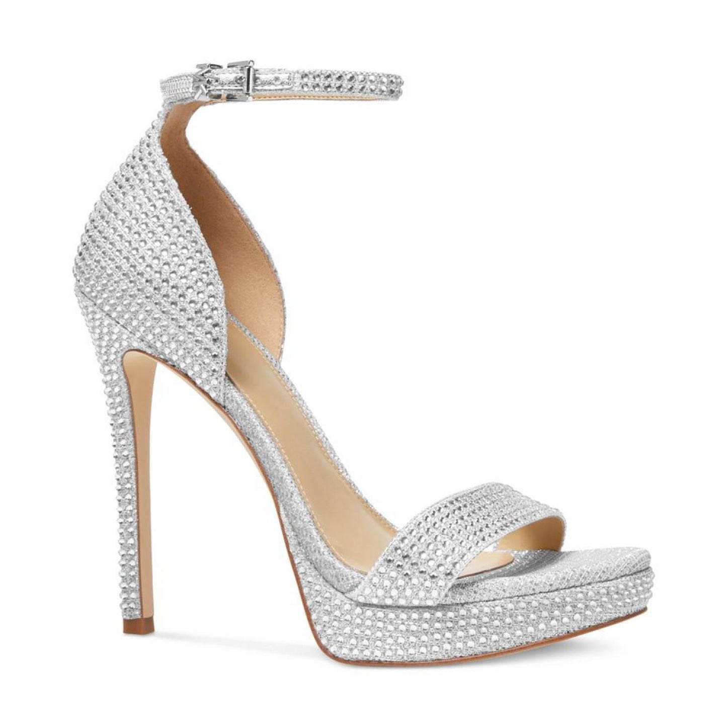 Women's Jordyn Embellished Ankle-Strap Platform Sandals