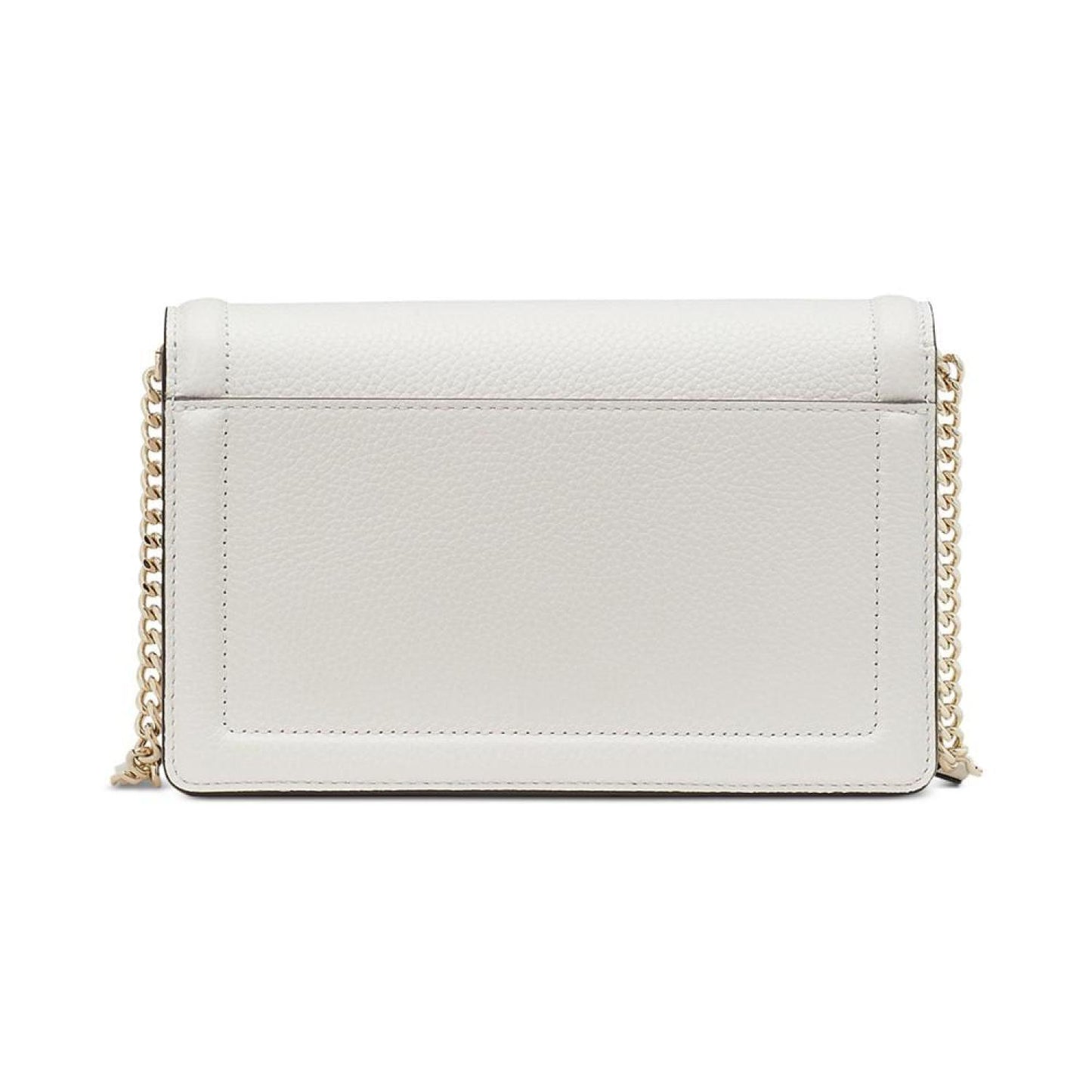 Knott Pebbled Leather Flap Crossbody