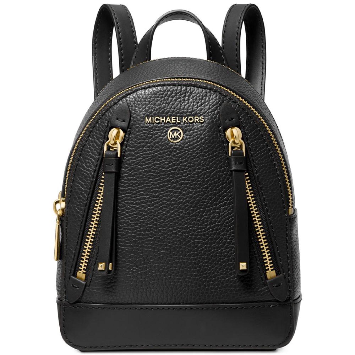 backpack purse michael kors mini backpack Brooklyn Mini Leather Convertible Messenger Backpack