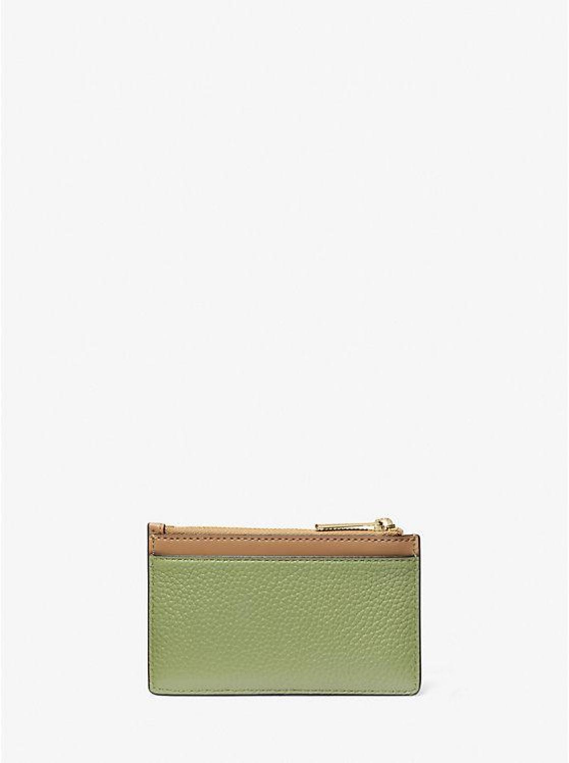 Jet Set Travel Medium Two-Tone Leather Card Case