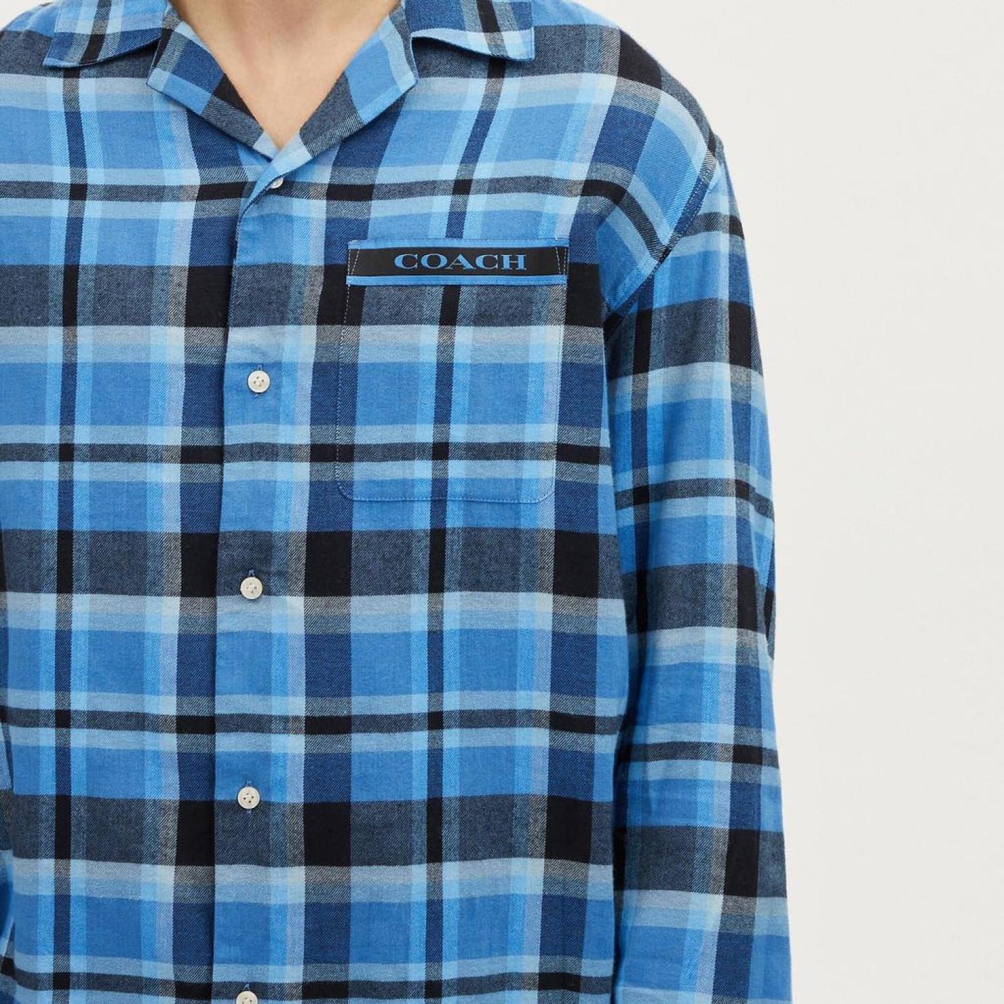 Coach Outlet Plaid Pajama Set