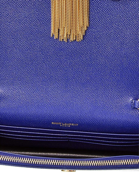 Saint Laurent Kate Tassel Leather Wallet On Chain (Authentic Pre-Owned)