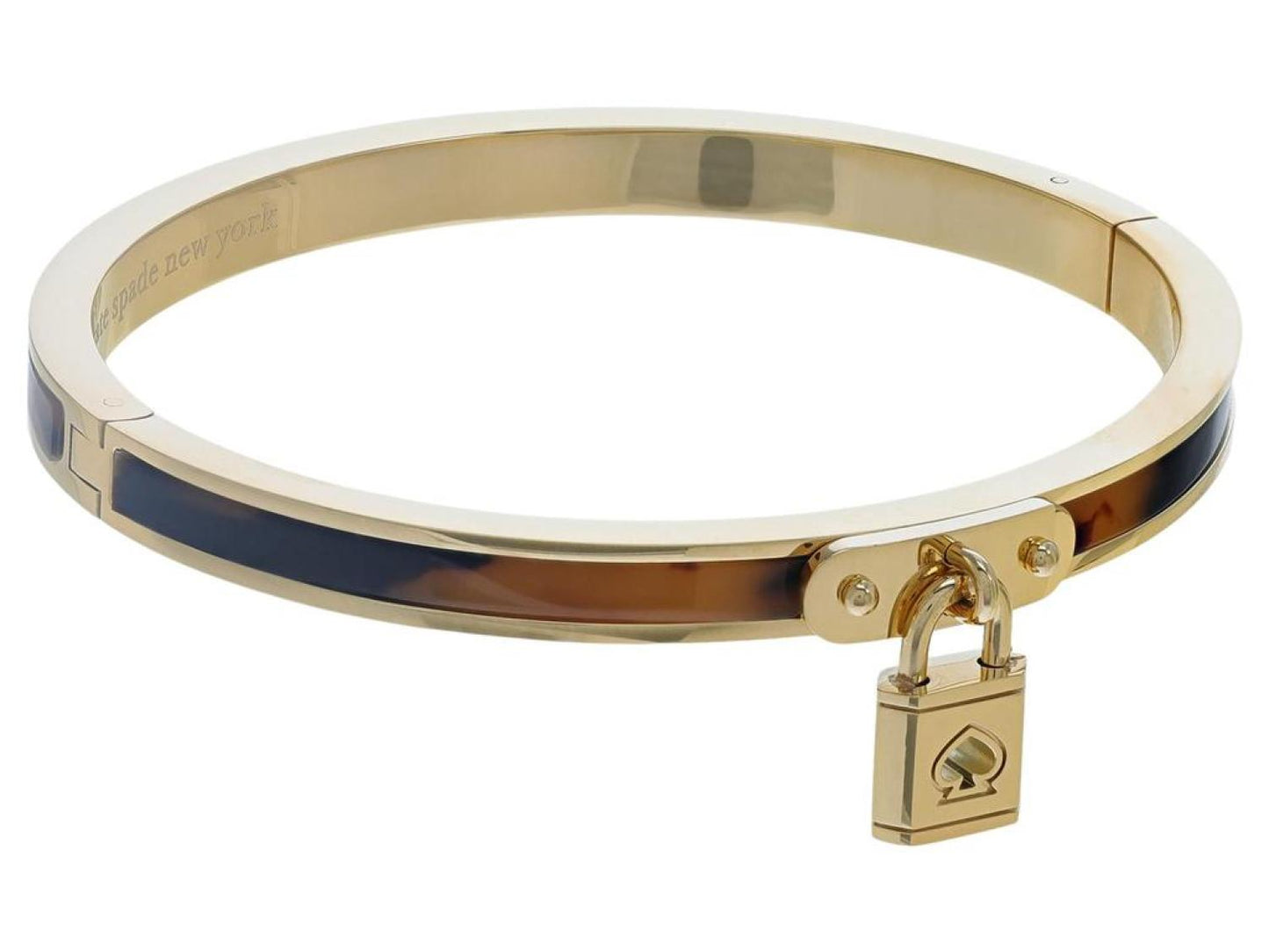 Lock and Spade Charm Bangle