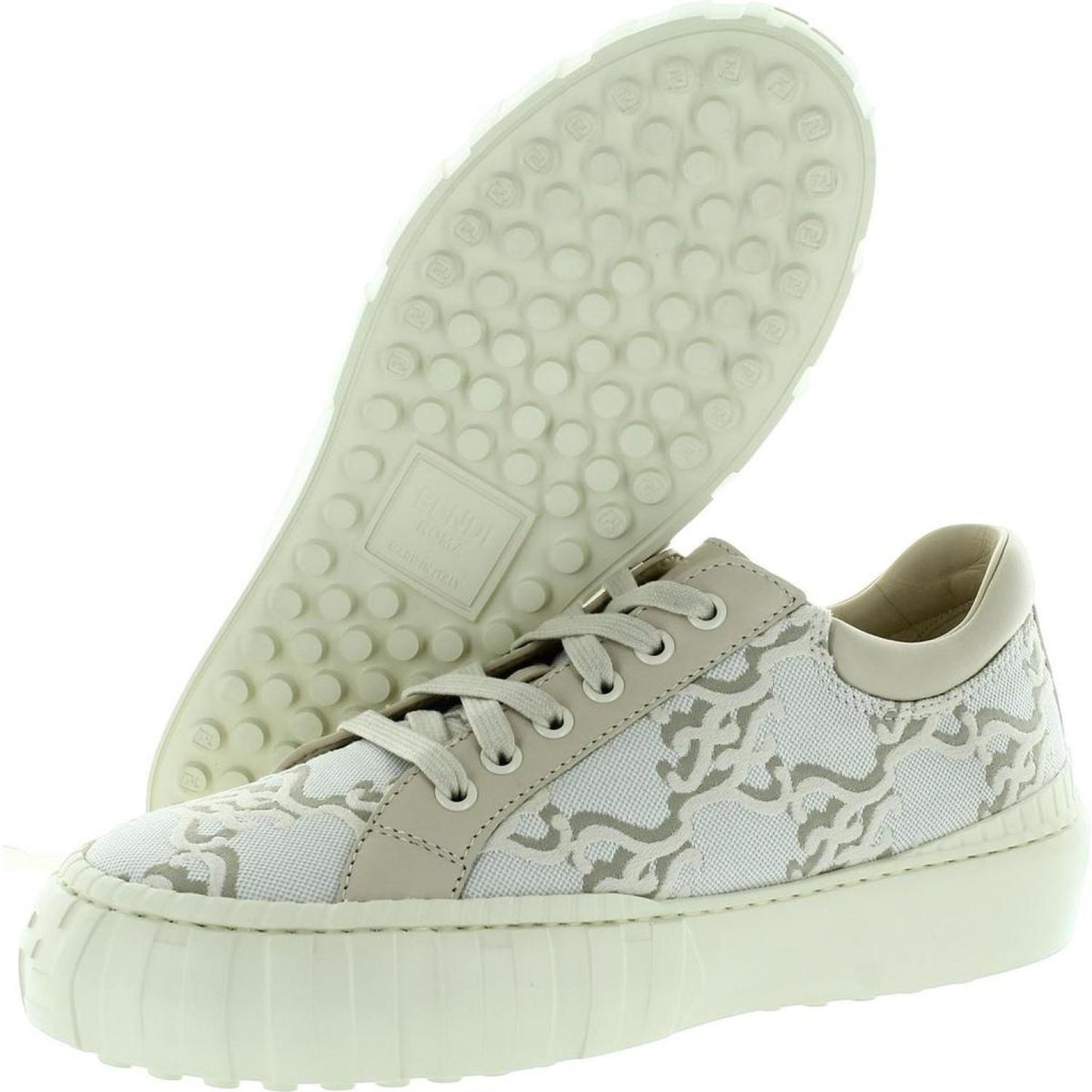 Womens Leather Trim Lifestyle Casual and Fashion Sneakers